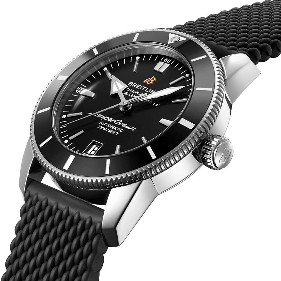 Часы Breitling Superocean Heritage B20 Automatic 42 AB2010121B1S1 — механические, сталь металл
