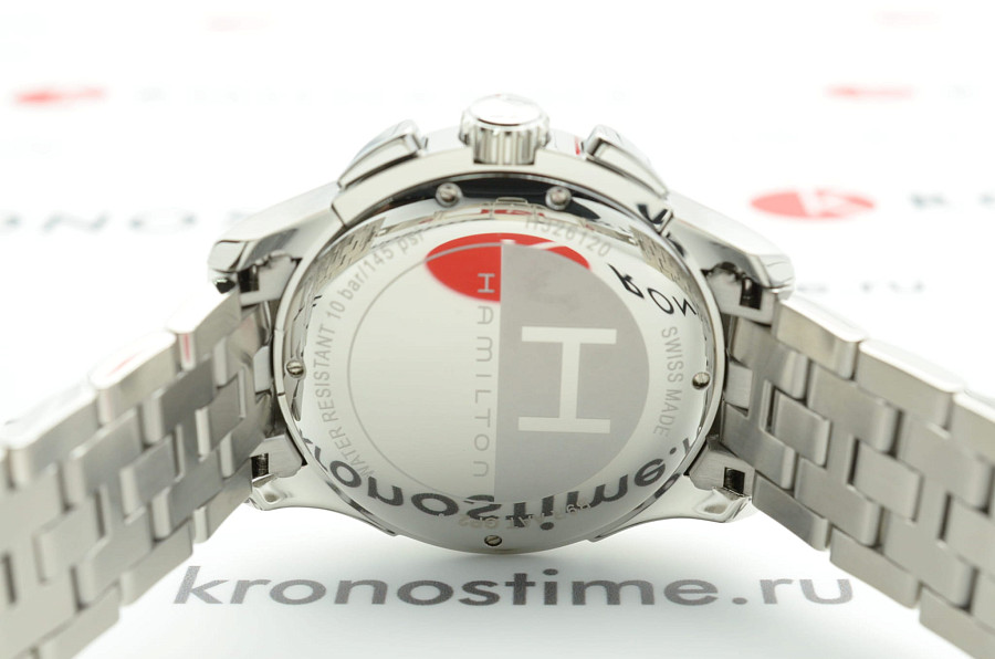 Часы Hamilton Jazzmaster Chrono Quartz H32612135 — нержавеющая сталь, мужские