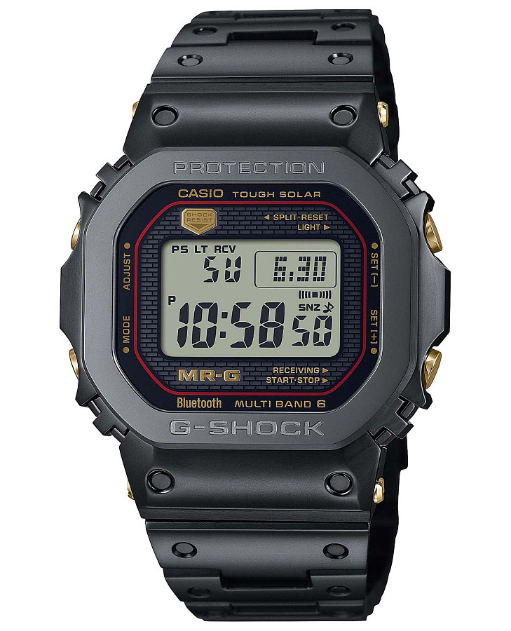 Часы Casio G-Shock MRG-B5000B-1DR (MRG-B5000B-1) — мужские, серый