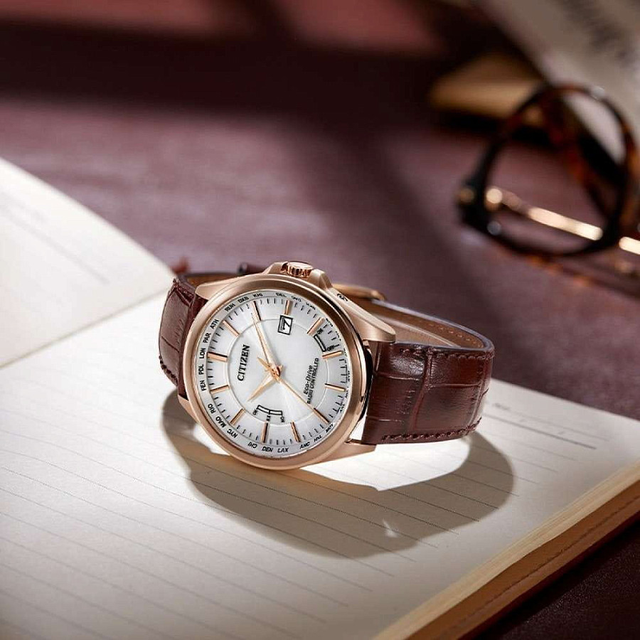 Часы Citizen Eco-Drive CB0253-19A — кожаный, мужские