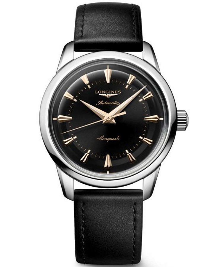 Часы Longines Heritage Classic L1.649.4.52.2 — мужские, черный