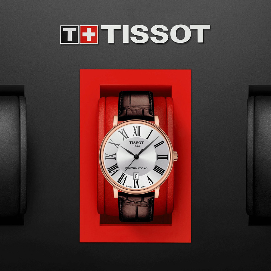 Часы Tissot Carson Premium Powermatic 80 T122.407.36.033.00 — Швейцария, механические