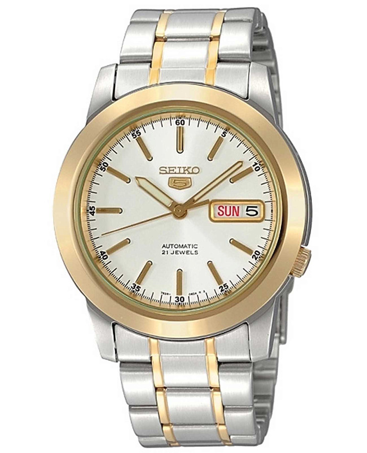 Часы Seiko 5 Regular SNKE54J1 — мужские, белый