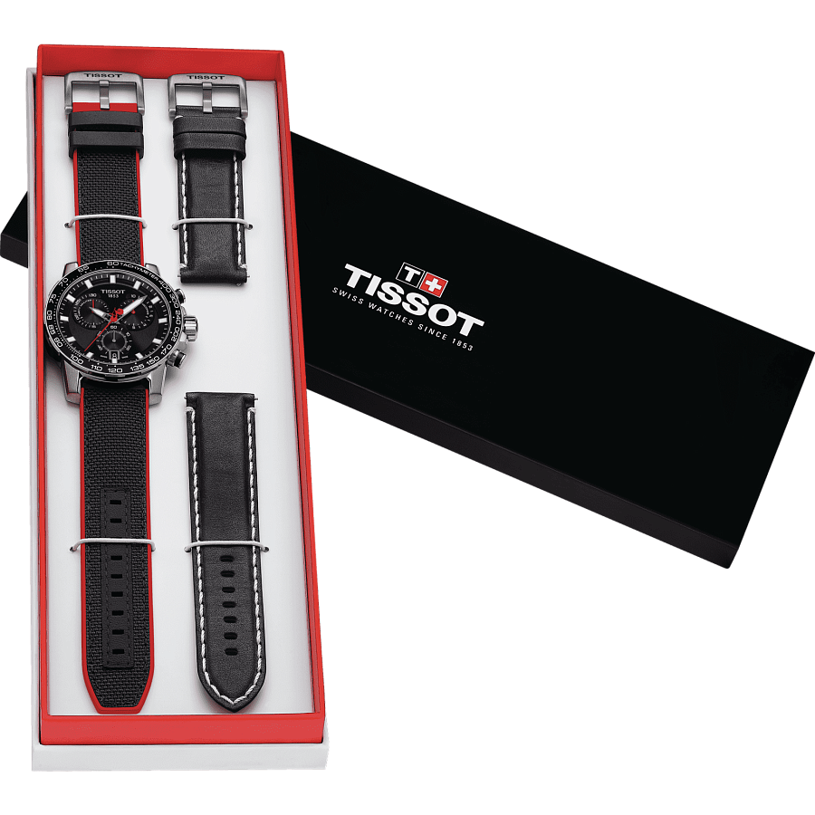 Часы Tissot SuperSport Chrono Vuelta Special Edition T125.617.17.051.01 — черный, сталь металл