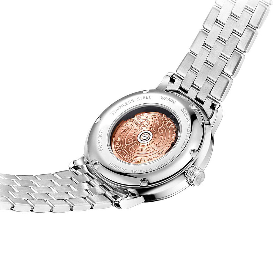 Часы Seagull Extraordinary 816.11.1071 — металл сталь, Китай