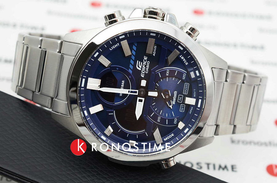 Часы Casio Edifice ECB-30D-2ADF (ECB-30D-2A) — артикул ECB-30D-2A