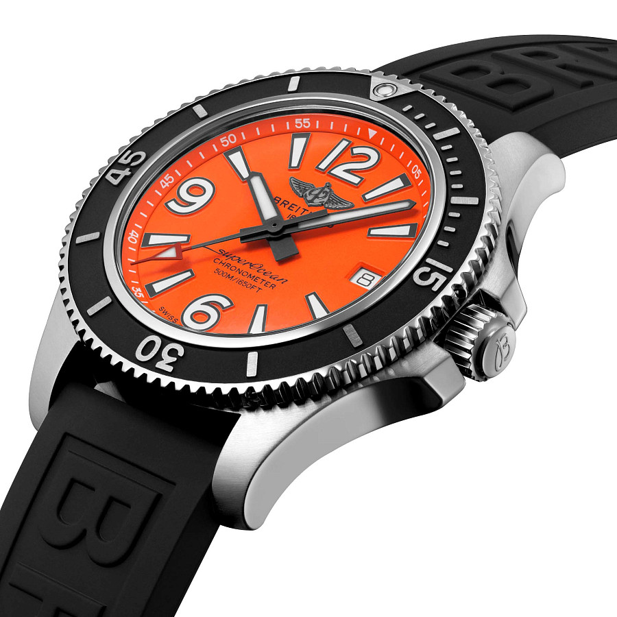 Часы Breitling Superocean Automatic 42 A17366D71O1S2 — механические, сталь металл