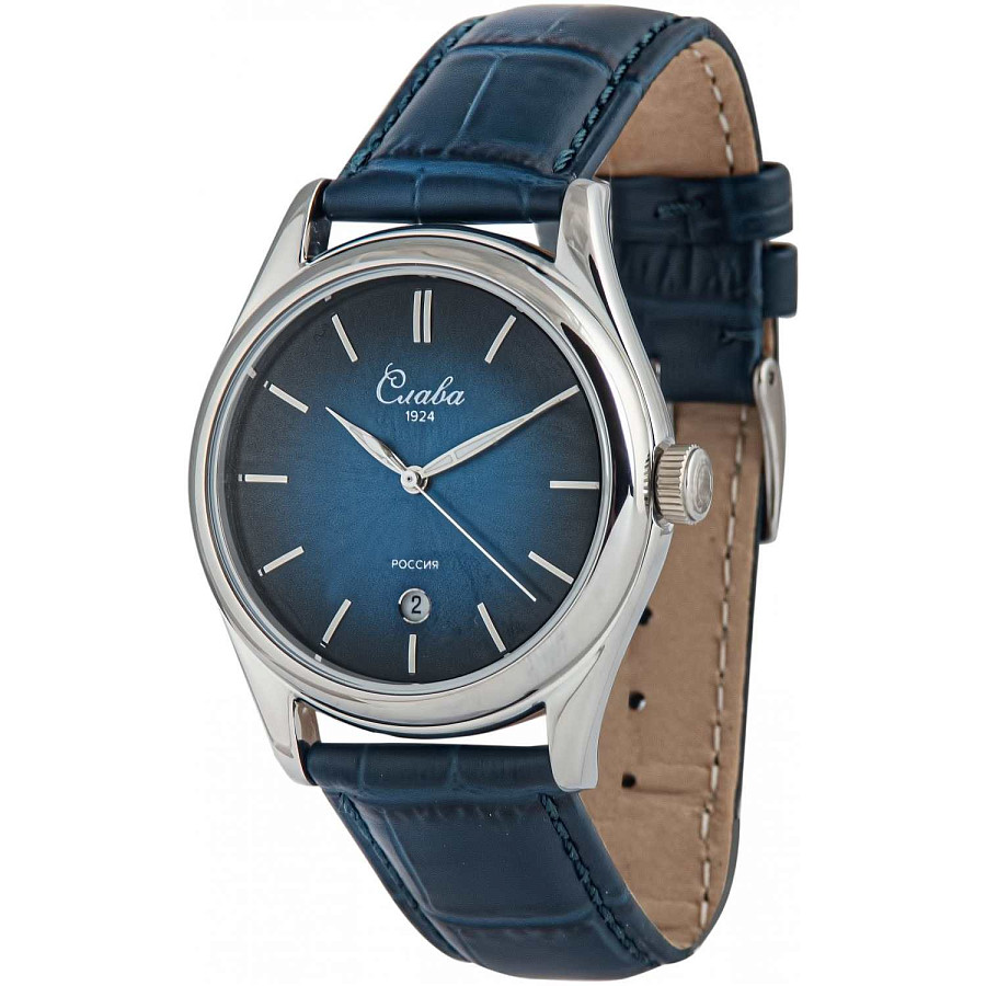 Часы Слава Сенат 2490526/300-2115 — кварцевые, сталь металл