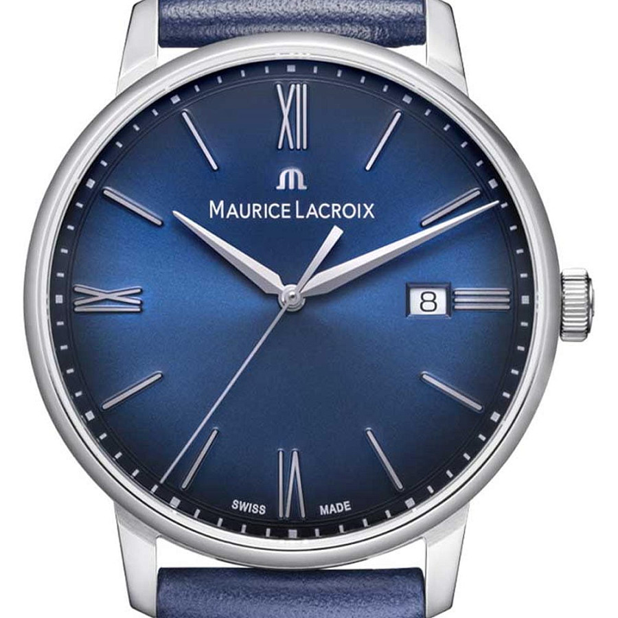 Часы Maurice Lacroix Eliros Date EL1118-SS001-410-4 — металл сталь, Швейцария