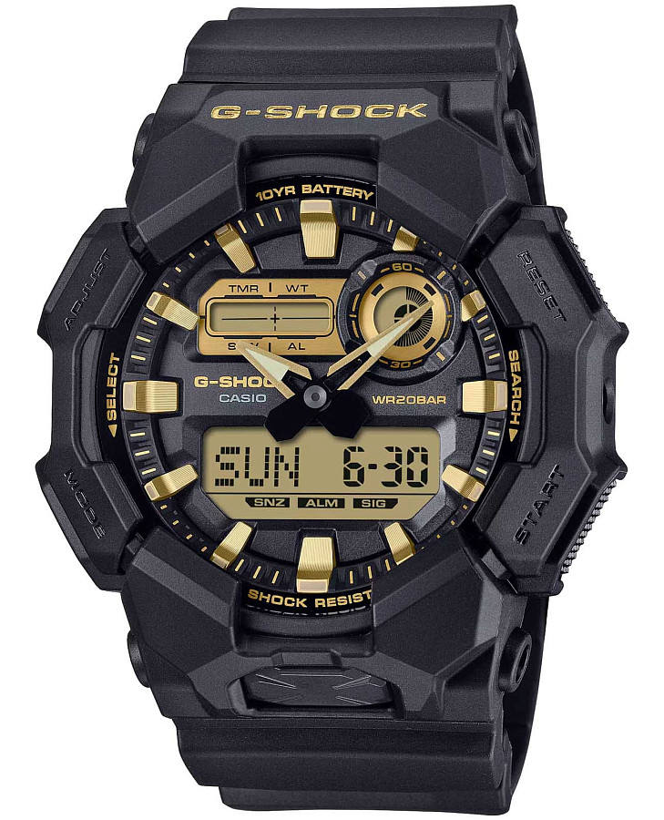 Часы Casio G-Shock GA-010GB-1A9 — мужские, цветной