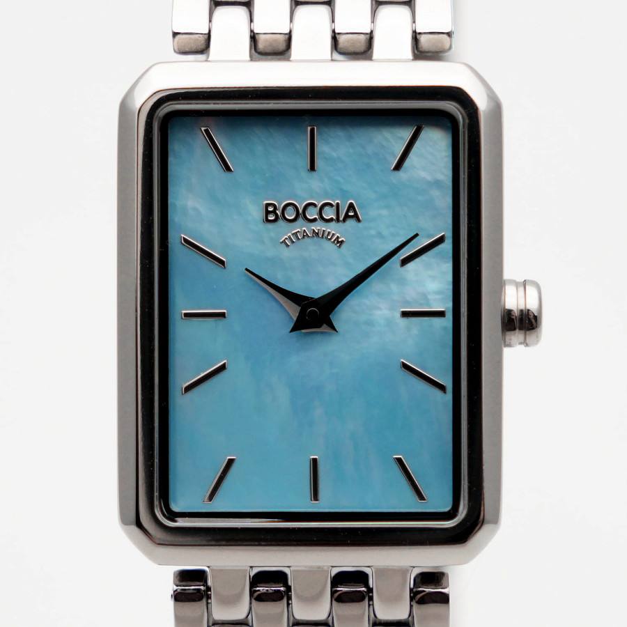 Часы Boccia Titanium 3383-01 — титановый, женские