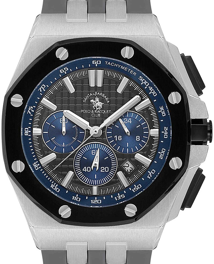 Часы Santa Barbara Polo & Racquet Club Prive SB.1.10601-4 — кварцевые, металл сталь