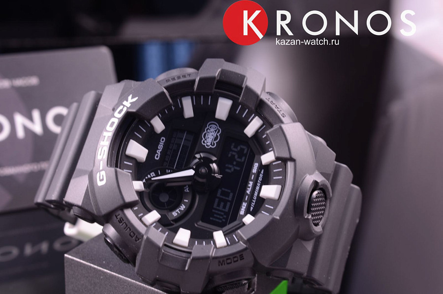 Часы Casio G-Shock GA-700EH-1A — полимер, мужские