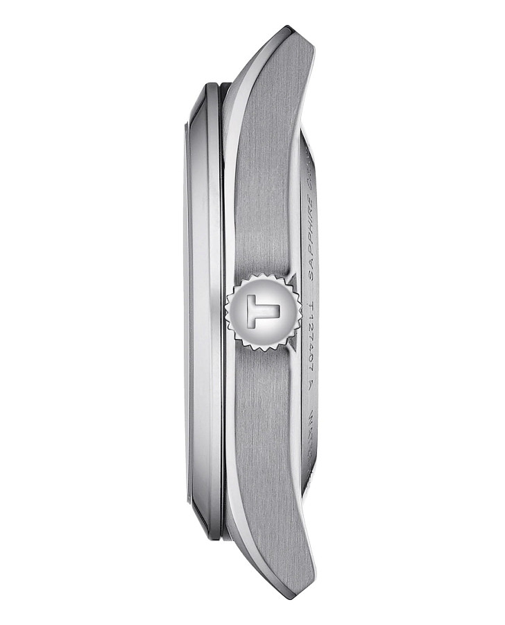 Часы Tissot Gentleman Powermatic 80 Silicium T127.407.16.051.01 — кожаный, мужские