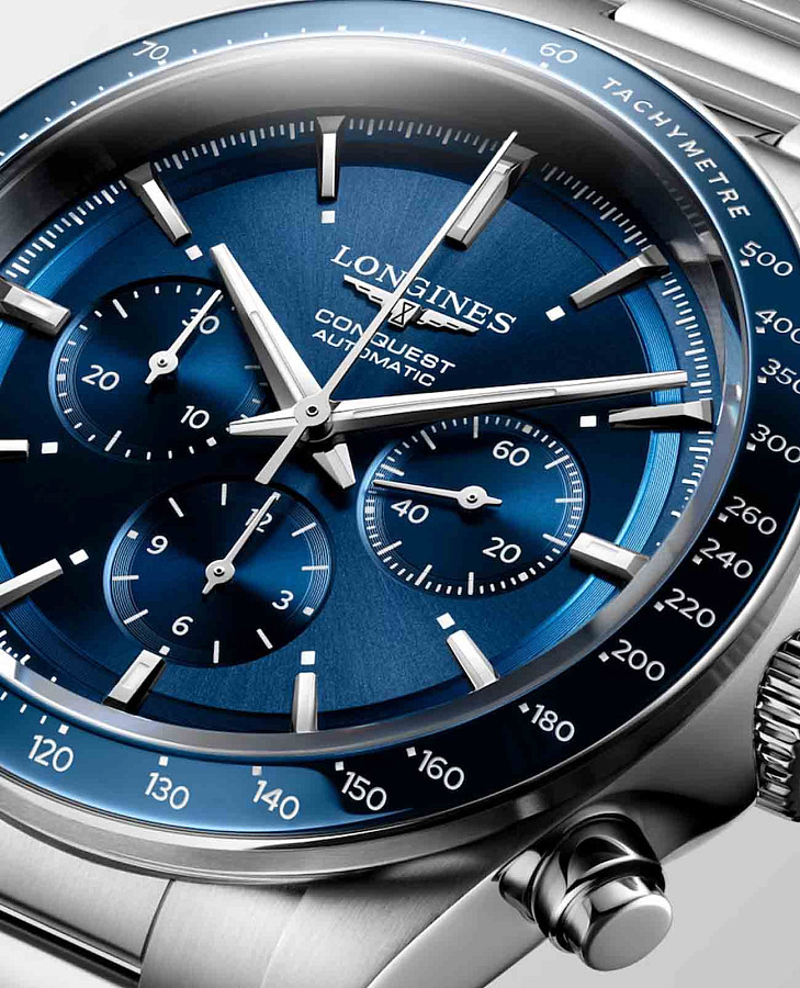 Часы Longines Conquest L3.835.4.92.6 — механические, Швейцария, мужские