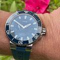 Швейцарские механические часы Oris Aquis Small Second, Date 01 743 7733 4155-07 4 24 69EB, фото 5