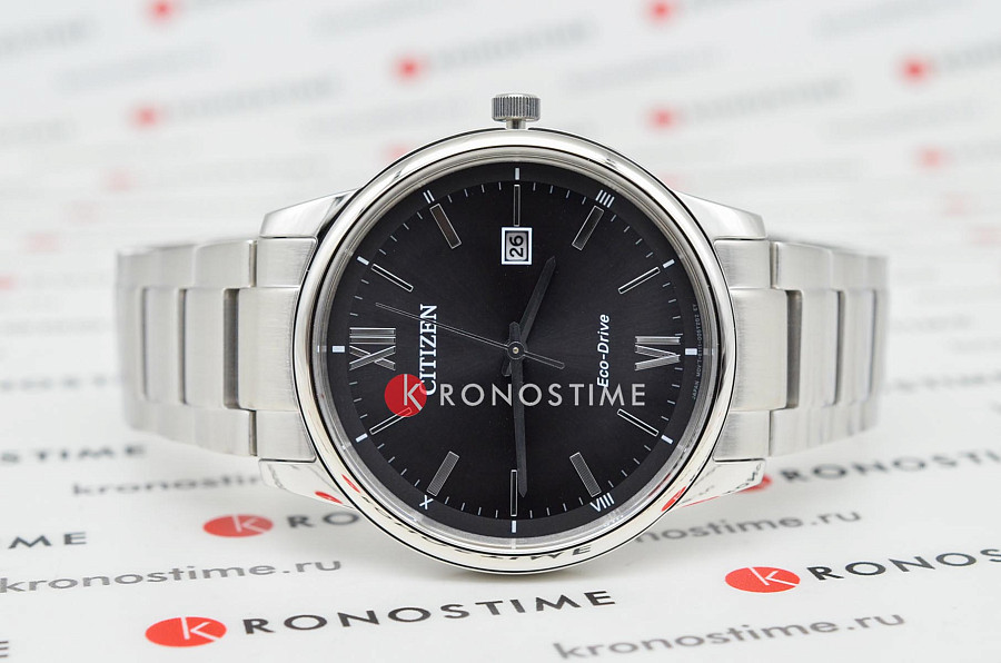 Часы Citizen Eco-Drive BM6978-77E — кварцевые, сталь металл