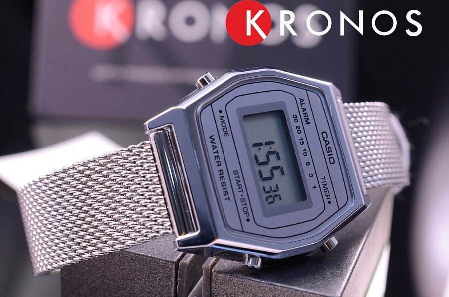 Часы Casio Collection LA690WEM-7EF — кварцевые, пластик
