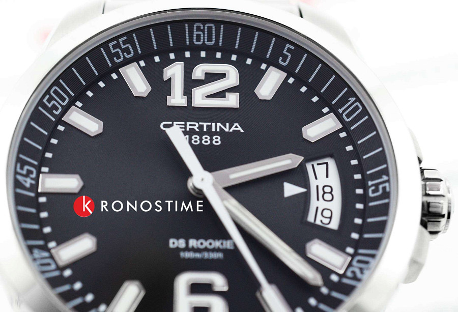Часы Certina DS Rookie C016.410.11.057.00 — нержавеющая сталь, мужские