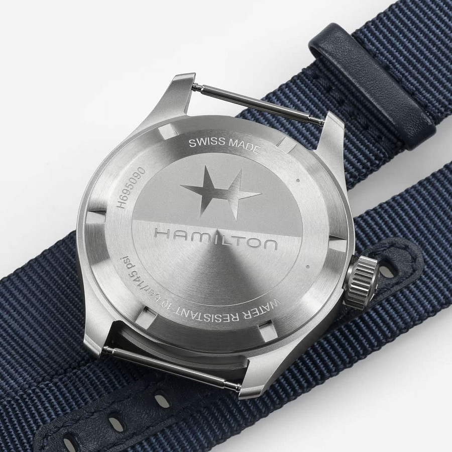 Часы Hamilton Khaki Field Power Reserve H69509940 — металл сталь, Швейцария