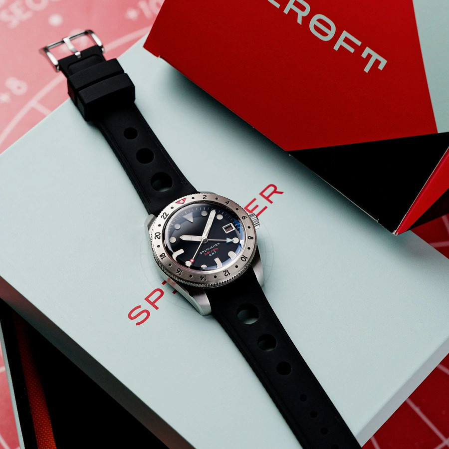 Часы Spinnaker Croft 3912 Gmt Automatic Limited Edition SP-5130-11 — артикул SP-5130-11