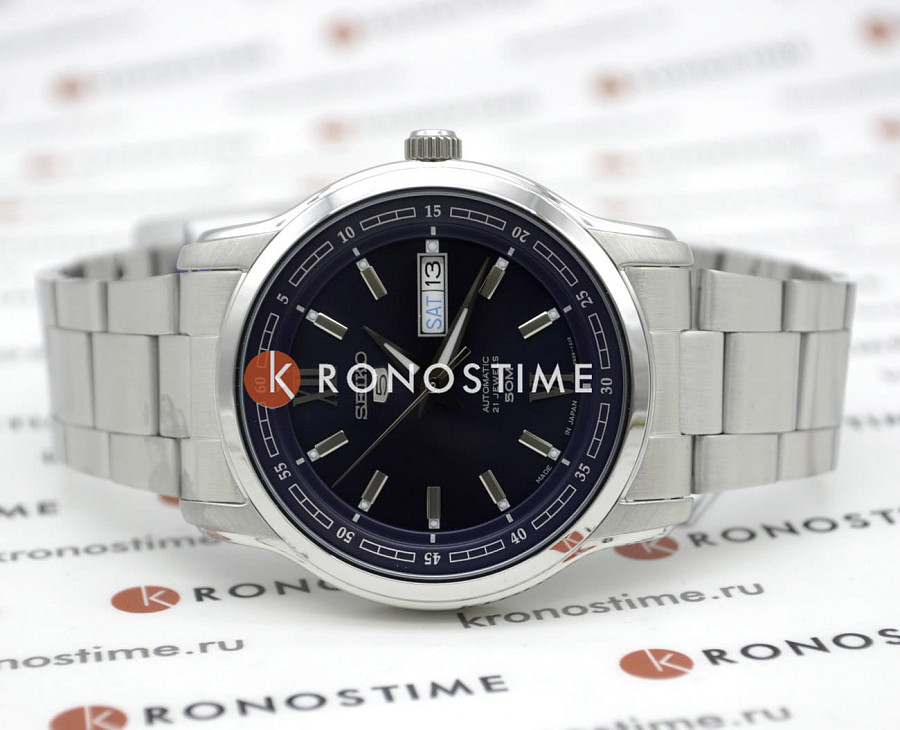 Часы Seiko 5 Regular SNKP17J1 — механические, металл сталь