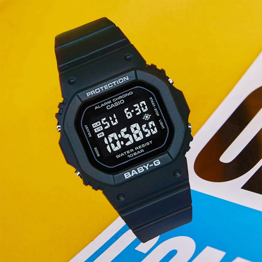 Часы Casio Baby-G BGD-565-1 — кварцевые, Япония, женские