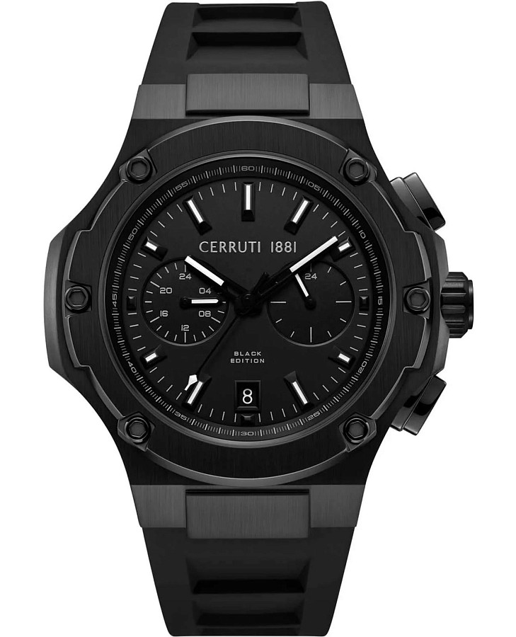 Часы Cerruti 1881 Lucardo CIWGQ0096601 — мужские, черный