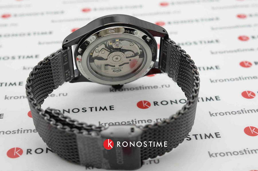 Часы Seiko 5 Sports SRPH25K1 — серебристый, сталь металл