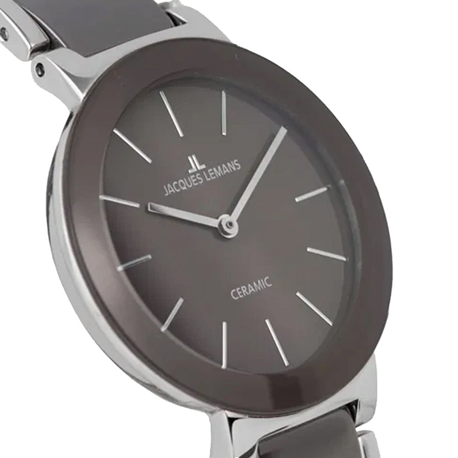 Часы Jacques Lemans Monaco 42-7ZD — кварцевые, металл сталь керамика