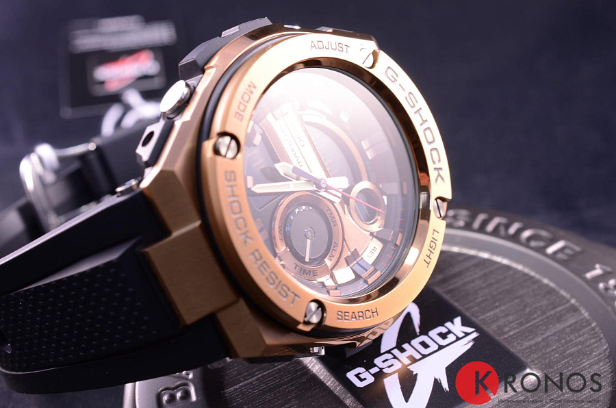 Часы Casio G-Shock GST-210B-4A — металл сталь, Япония