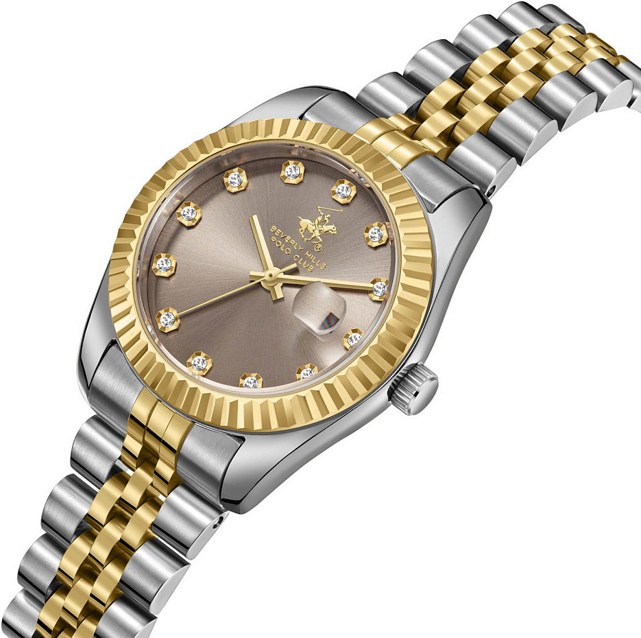 Часы Beverly Hills Polo Club BP3654X.260 — кварцевые, сталь металл