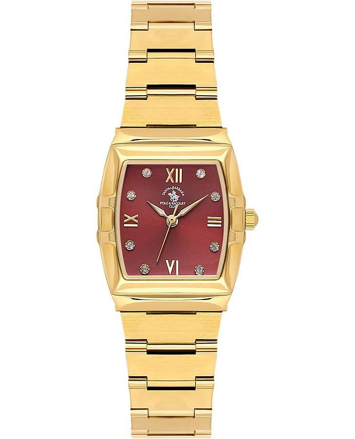Часы Santa Barbara Polo & Racquet Club Unique SB.1.10624-3 — женские, красный