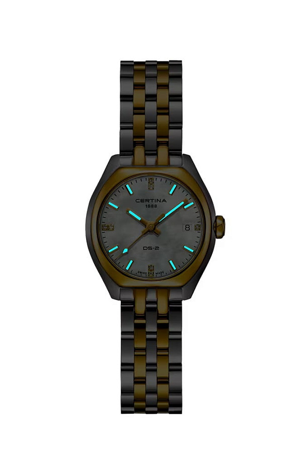 Часы Certina DS-2 Lady C049.210.22.116.00 — кварцевые, сталь металл
