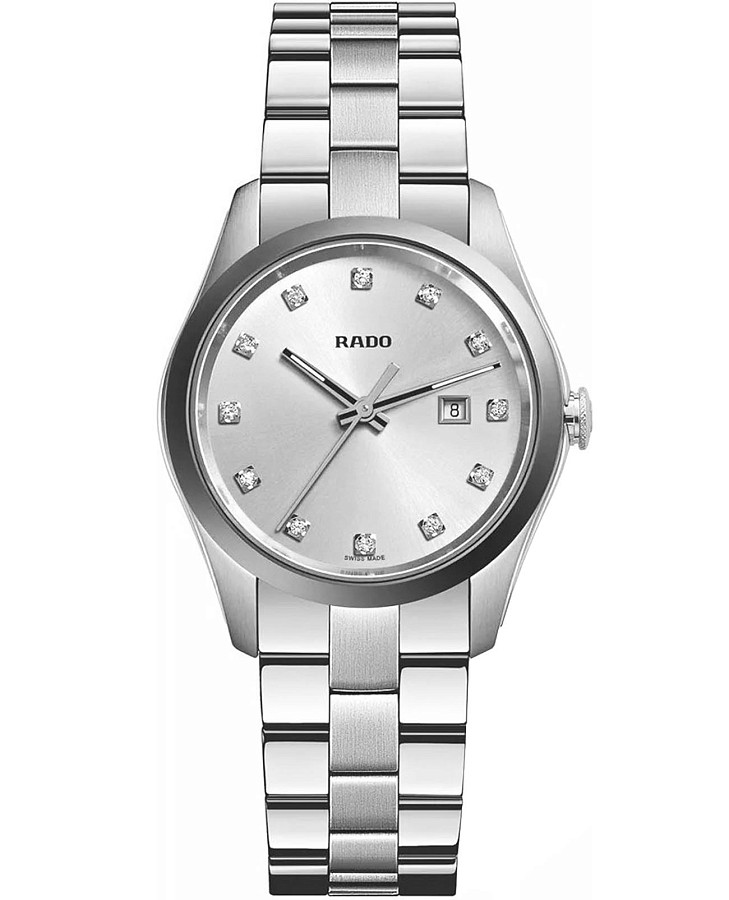 Часы Rado Hyperchrome R32110713 — женские, серебристый