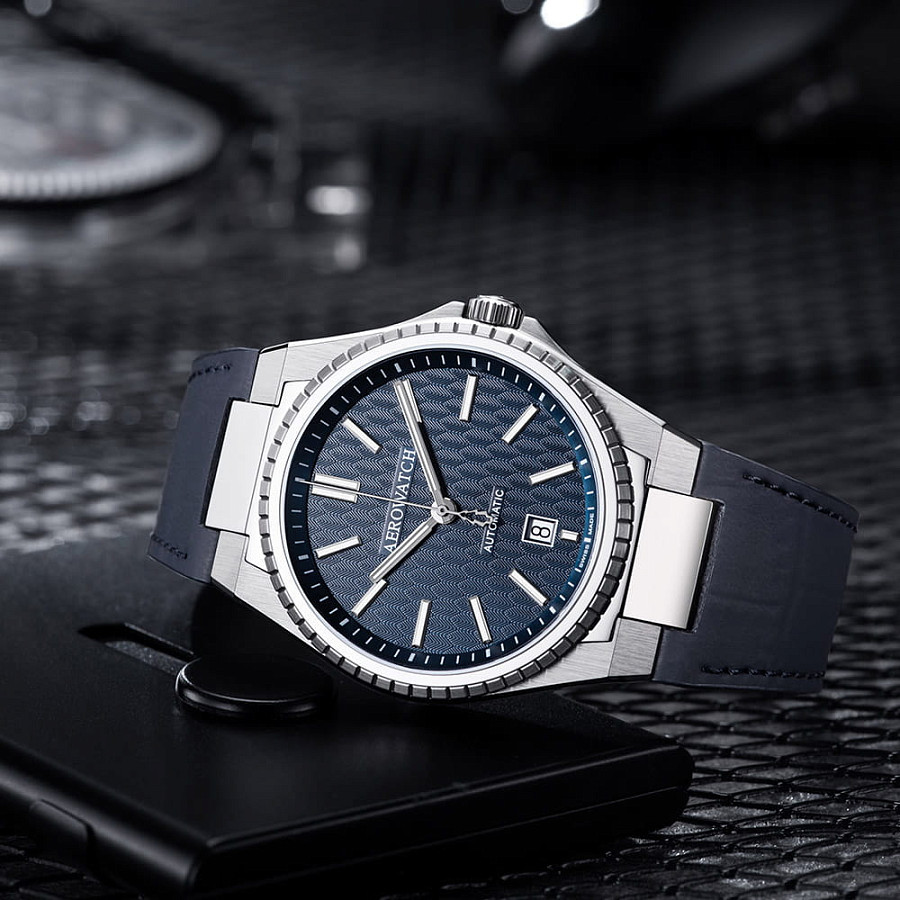 Часы Aerowatch Les Grandes Classiques 60998 AA01 — сталь металл, Швейцария