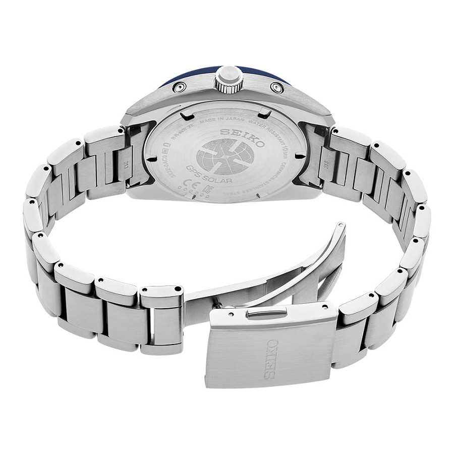 Часы Seiko Astron GPS Solar SSJ003J1 — металл сталь, Япония