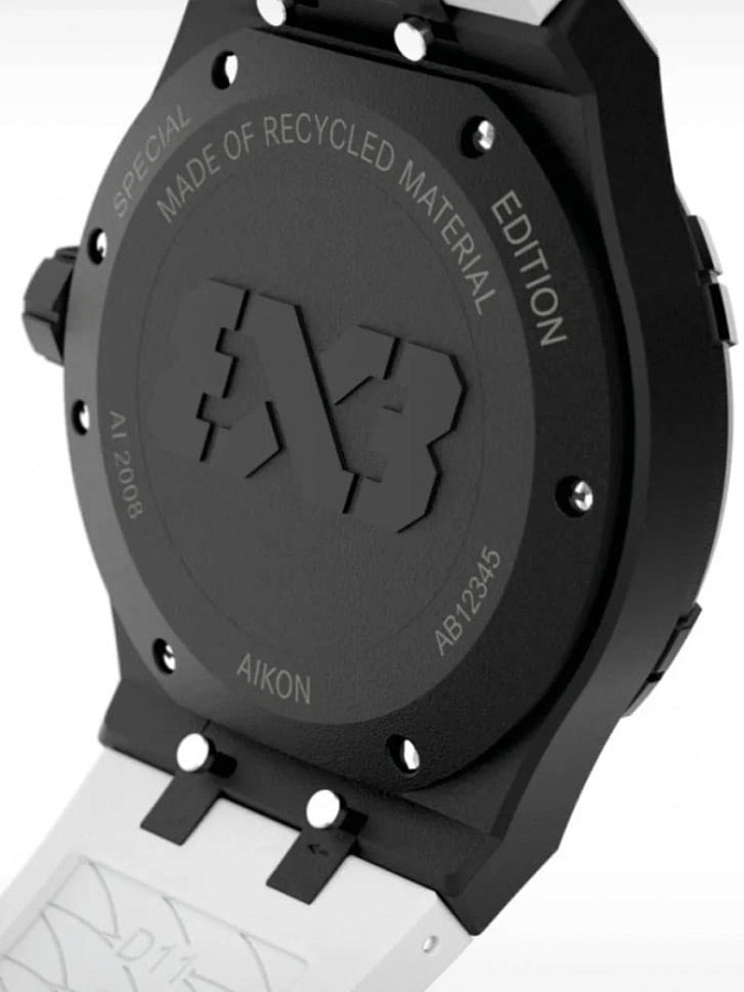 Часы Maurice Lacroix Aikon Tide Special Edition FIBA 3x3 AI2008-00YZ1-000-0 — пластик, Швейцария