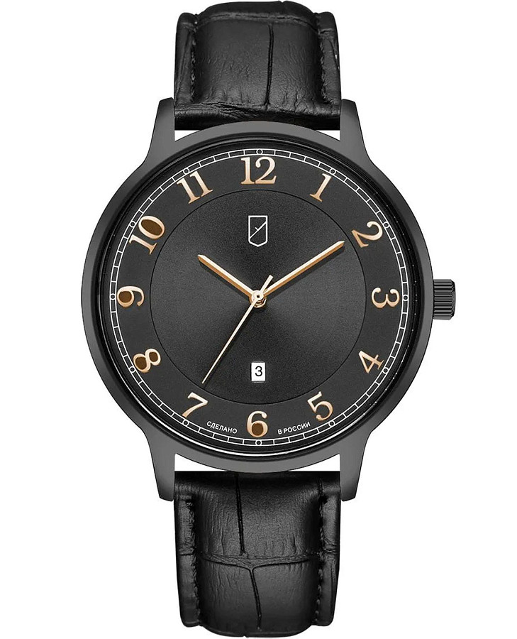 Часы УЧЗ Spectr 1527A11L3 — мужские, черный