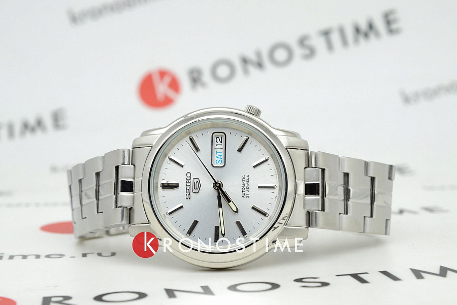 Часы Seiko 5 SNKK65K1 — механические, металл сталь