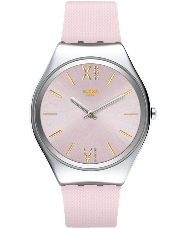 Часы Swatch Skin Irony SYXS124 — женские, розовый