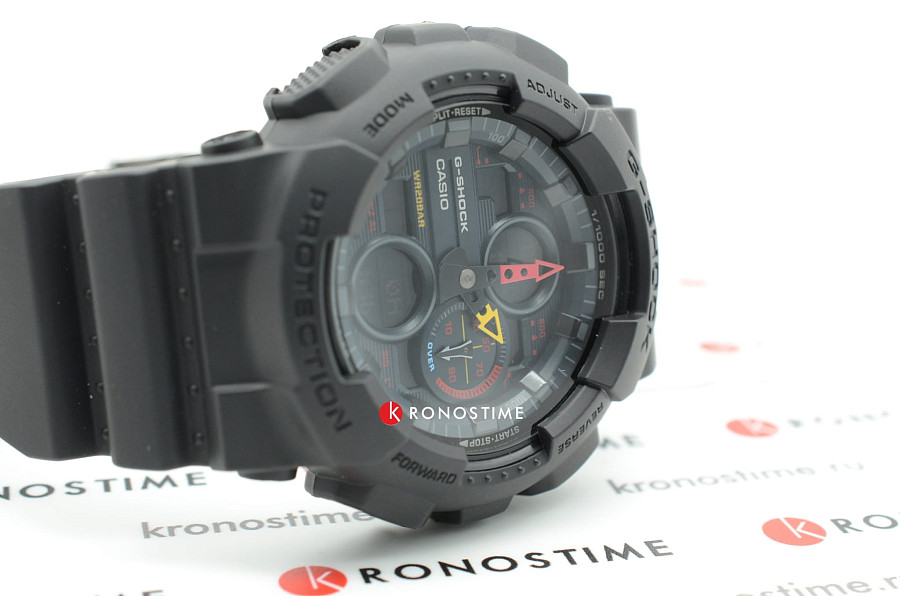 Часы Casio G-Shock GA-140BMC-1A — электронные, пластик