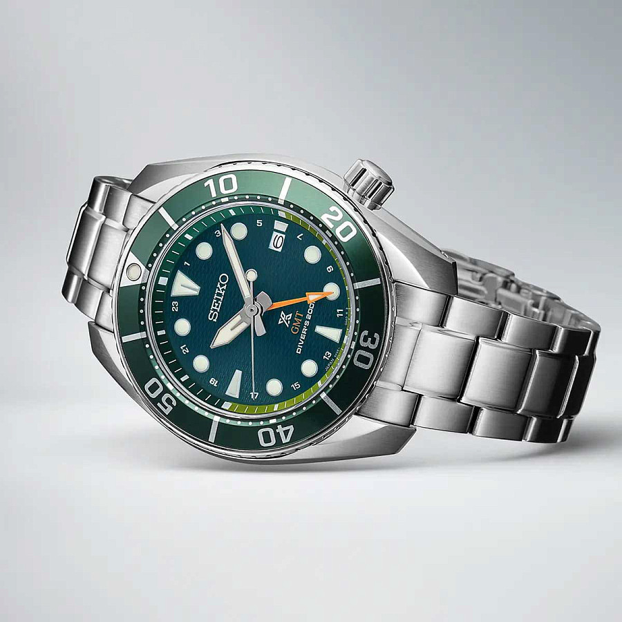 Часы Seiko Prospex Sea SFK003J1 — зеленый, сталь металл