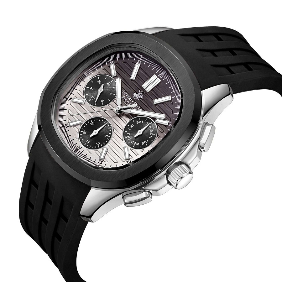 Часы Beverly Hills Polo Club BP3211X.361 — каучук, мужские