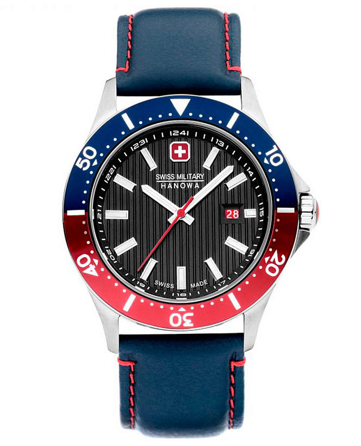 Часы Swiss Military Hanowa Flagship X SMWGB2100608 — мужские, черный