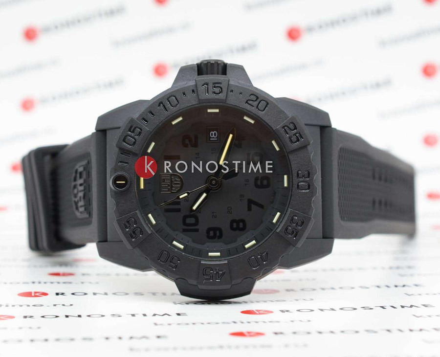 Часы Luminox Navy SEAL XS.3501.BO.F — кварцевые, металл сталь
