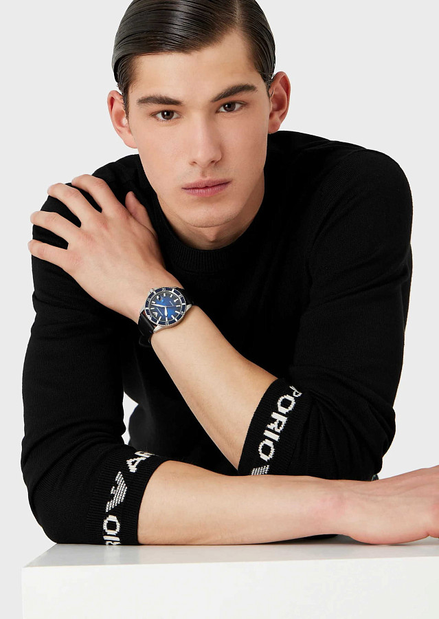 Часы Emporio Armani Diver AR11516 — мужские, кварцевые