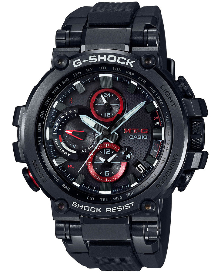 Часы Casio G-Shock Premium MTG-B1000B-1A — мужские, черный