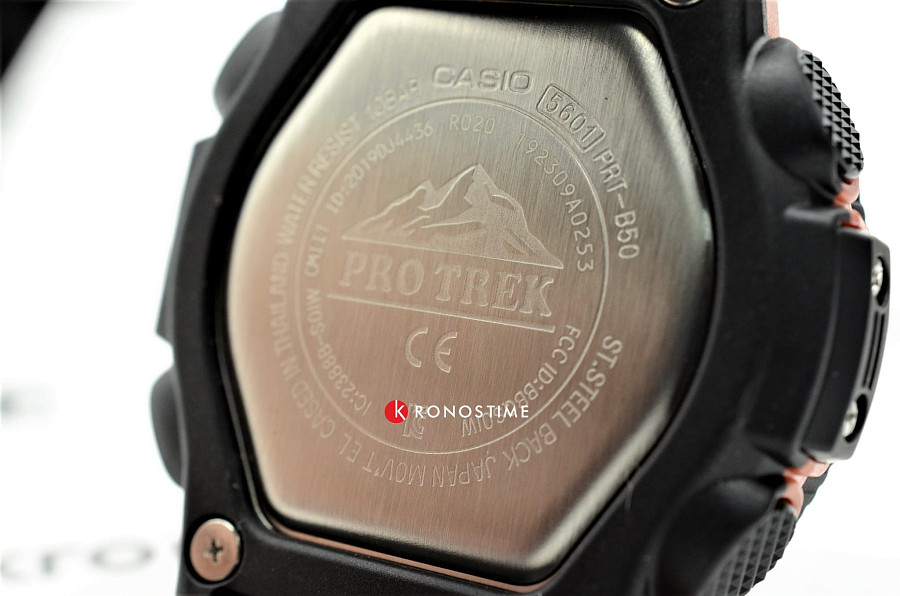Часы Casio Pro Trek PRT-B50-4 — Япония, кварцевые