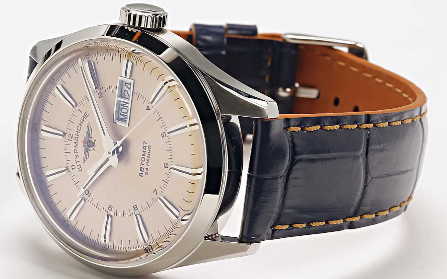 Часы Штурманские Открытый Космос Day-Date Автомат NH36/1891772 — бежевый, сталь металл